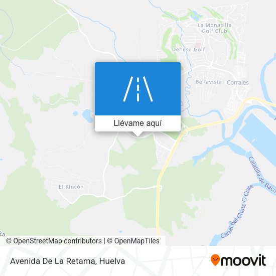 Mapa Avenida De La Retama