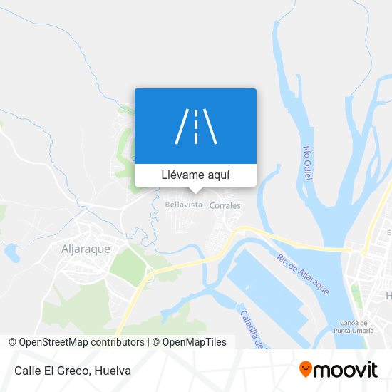 Mapa Calle El Greco