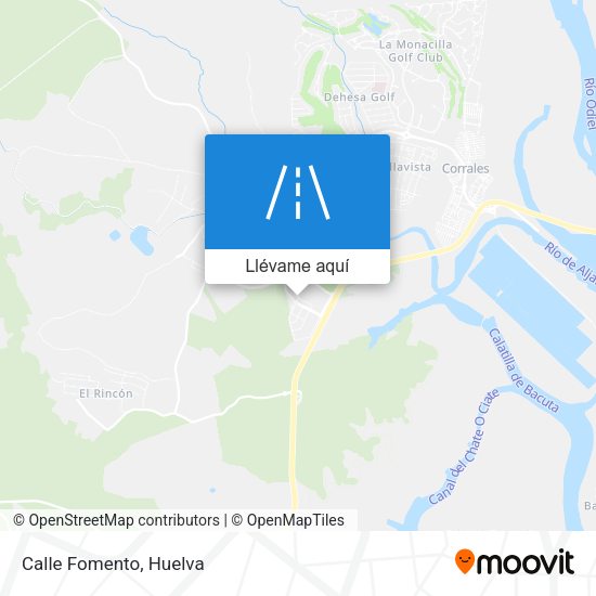 Mapa Calle Fomento