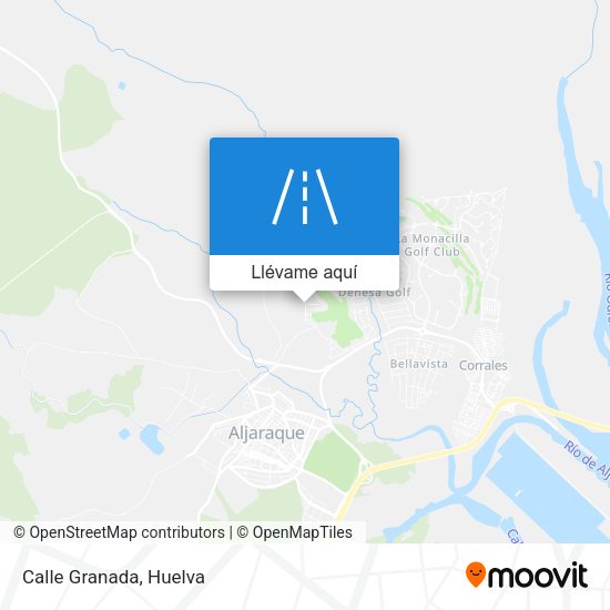 Mapa Calle Granada