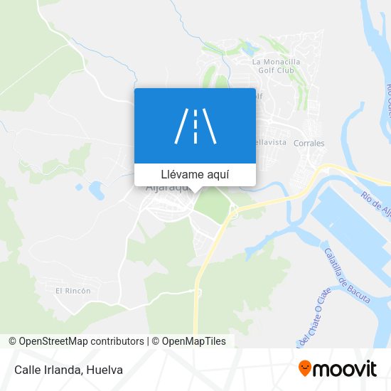Mapa Calle Irlanda