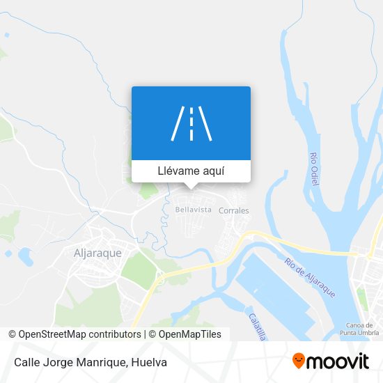 Mapa Calle Jorge Manrique