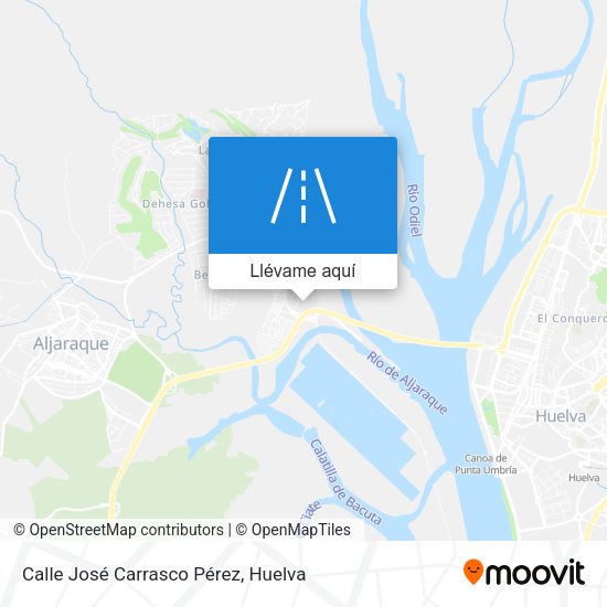 Mapa Calle José Carrasco Pérez