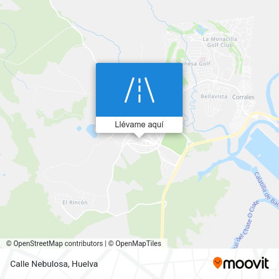 Mapa Calle Nebulosa