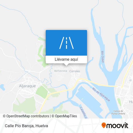 Mapa Calle Pío Baroja