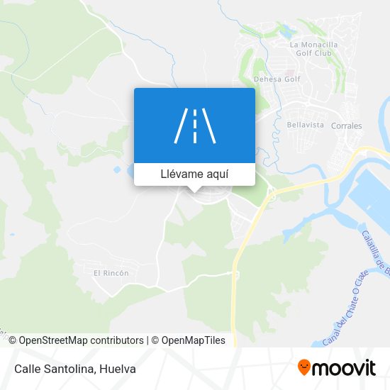 Mapa Calle Santolina