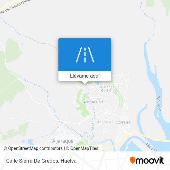 Mapa Calle Sierra De Gredos