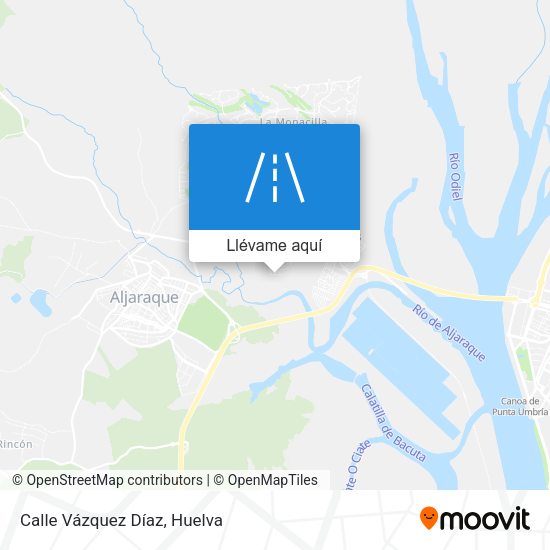 Mapa Calle Vázquez Díaz