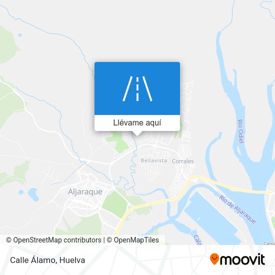 Mapa Calle Álamo