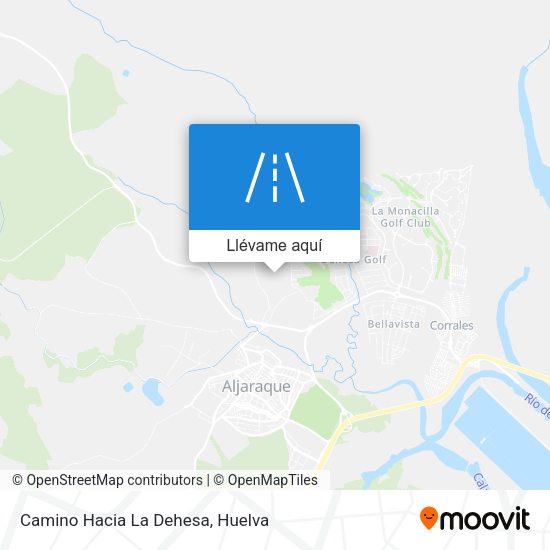 Mapa Camino Hacia La Dehesa