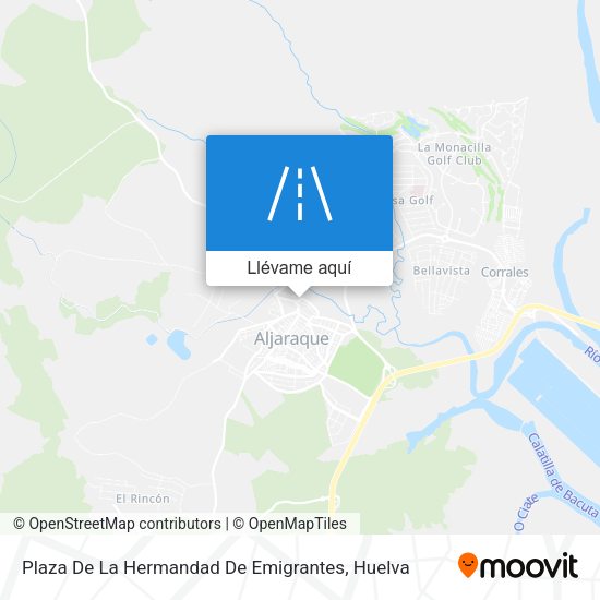 Mapa Plaza De La Hermandad De Emigrantes
