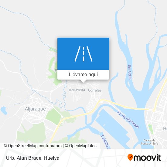 Mapa Urb. Alan Brace