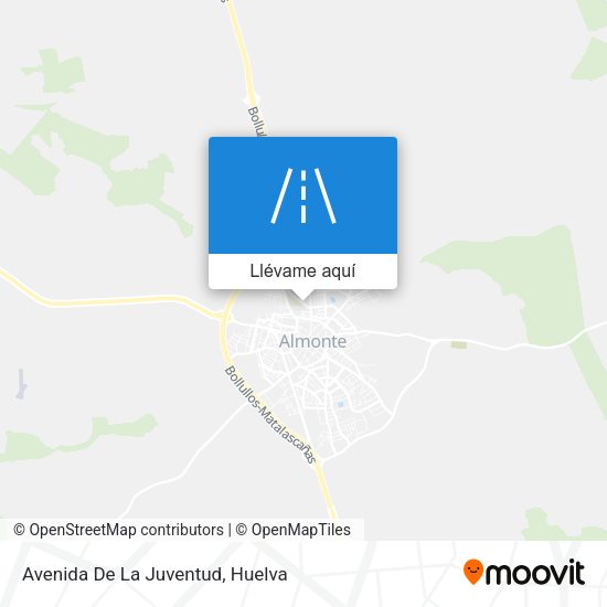 Mapa Avenida De La Juventud