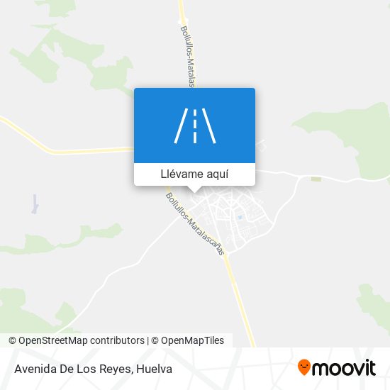 Mapa Avenida De Los Reyes