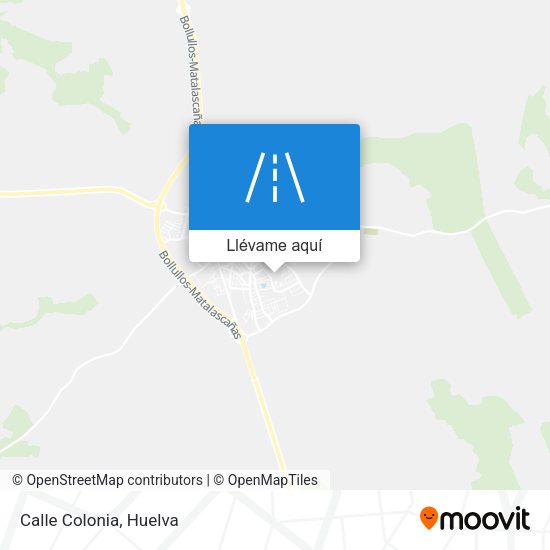 Mapa Calle Colonia