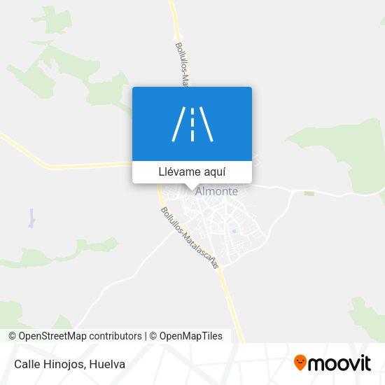 Mapa Calle Hinojos