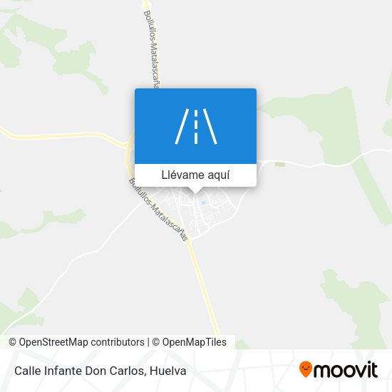 Mapa Calle Infante Don Carlos