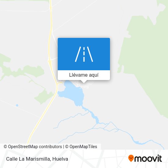 Mapa Calle La Marismilla