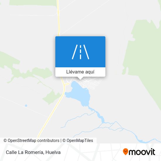 Mapa Calle La Romería
