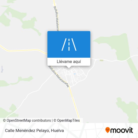 Mapa Calle Menéndez Pelayo