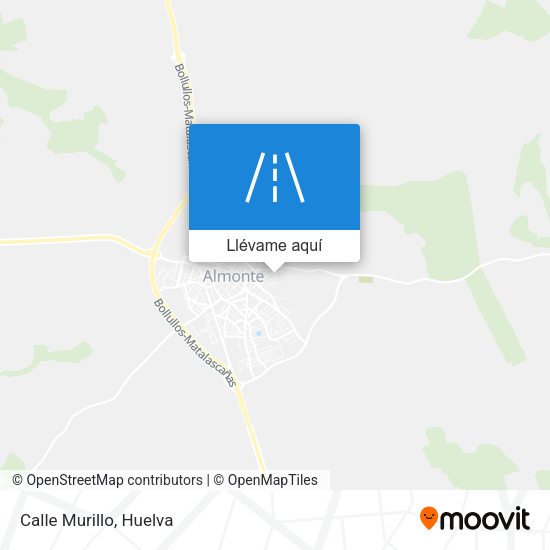 Mapa Calle Murillo