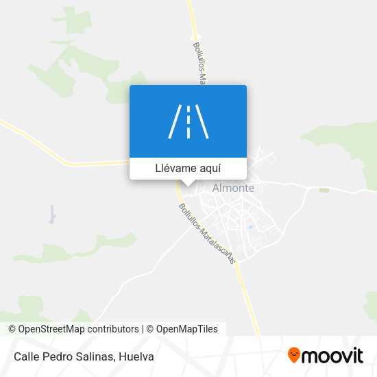 Mapa Calle Pedro Salinas