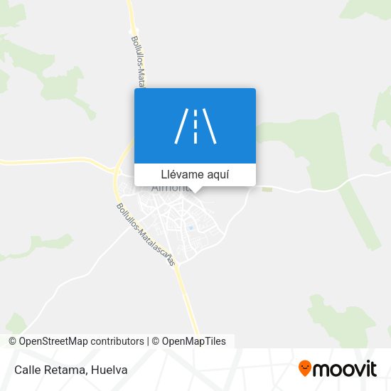 Mapa Calle Retama