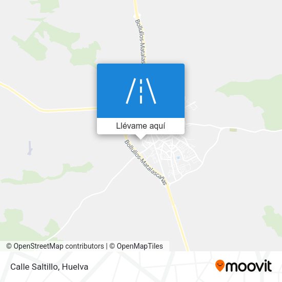 Mapa Calle Saltillo