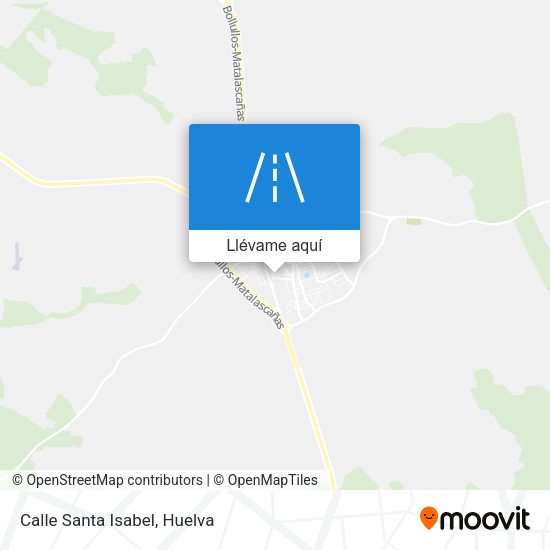 Mapa Calle Santa Isabel
