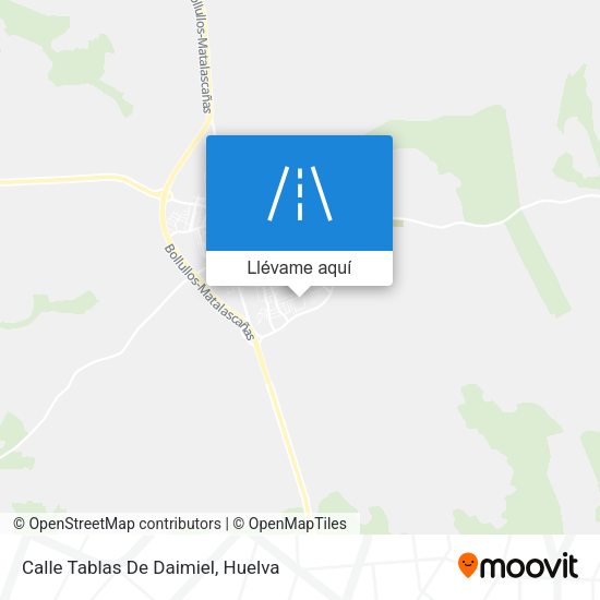 Mapa Calle Tablas De Daimiel