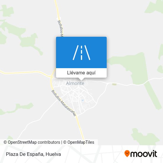 Mapa Plaza De España