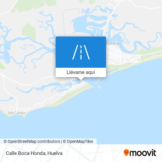 Mapa Calle Boca Honda