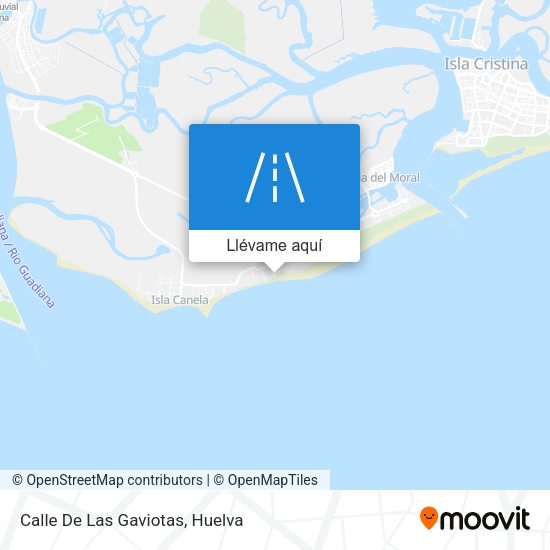 Mapa Calle De Las Gaviotas