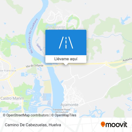 Mapa Camino De Cabezuelas