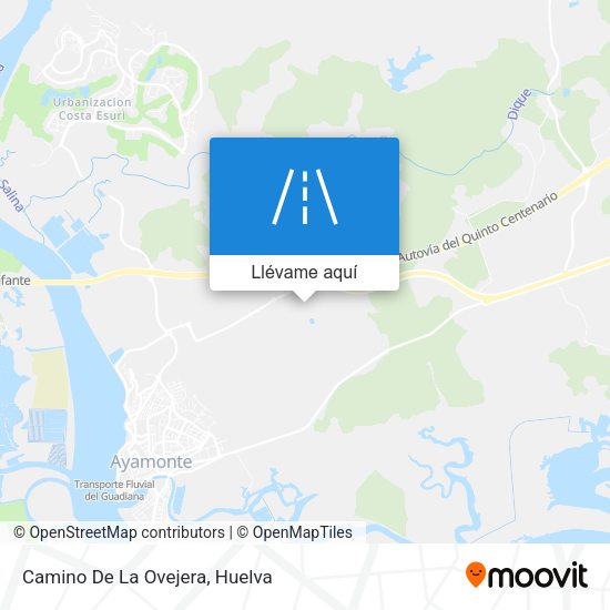 Mapa Camino De La Ovejera