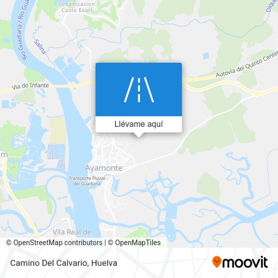 Mapa Camino Del Calvario