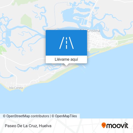 Mapa Paseo De La Cruz