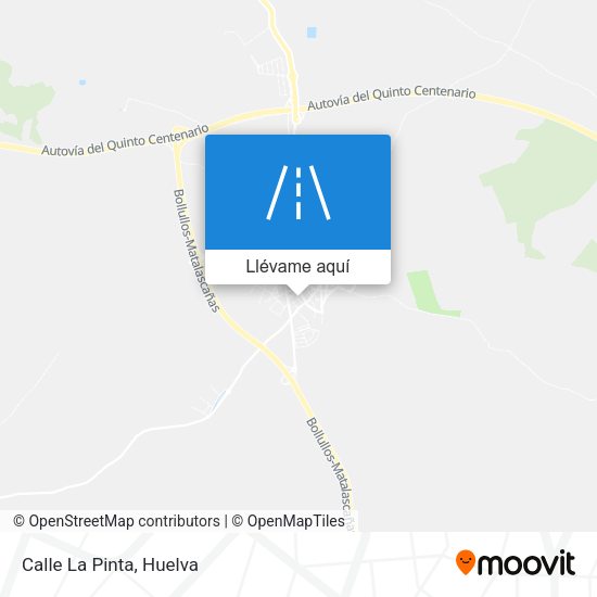 Mapa Calle La Pinta