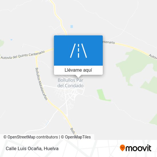 Mapa Calle Luis Ocaña