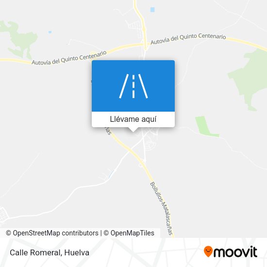 Mapa Calle Romeral