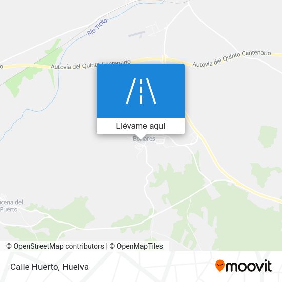 Mapa Calle Huerto