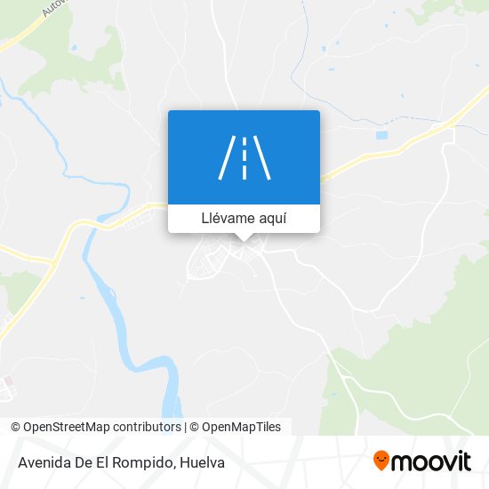 Mapa Avenida De El Rompido