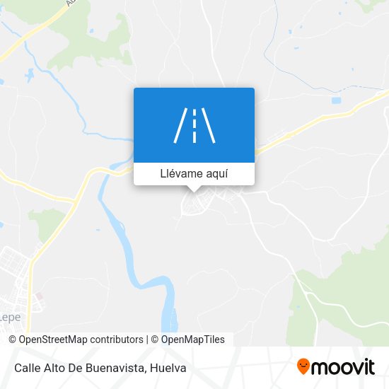 Mapa Calle Alto De Buenavista