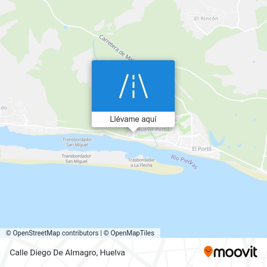 Mapa Calle Diego De Almagro