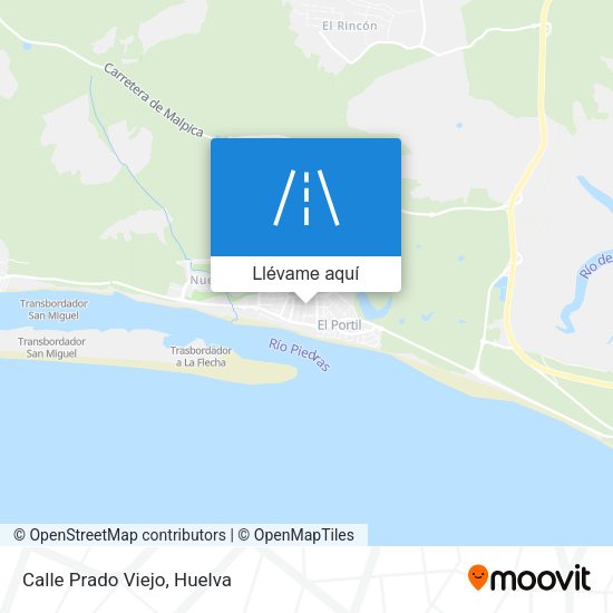 Mapa Calle Prado Viejo