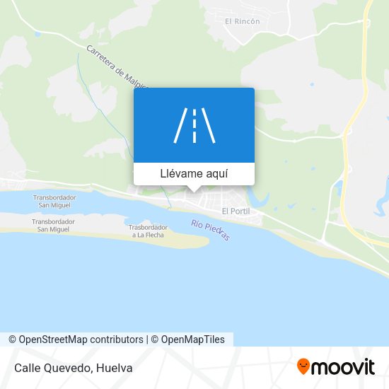Mapa Calle Quevedo
