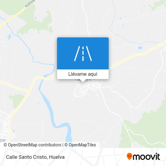 Mapa Calle Santo Cristo