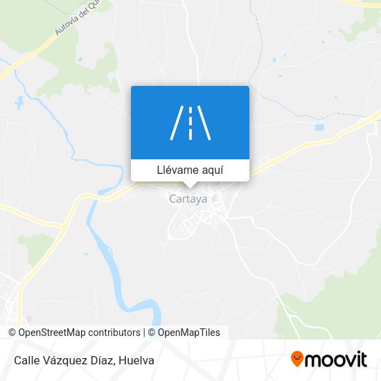 Mapa Calle Vázquez Díaz