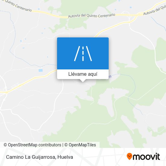 Mapa Camino La Guijarrosa