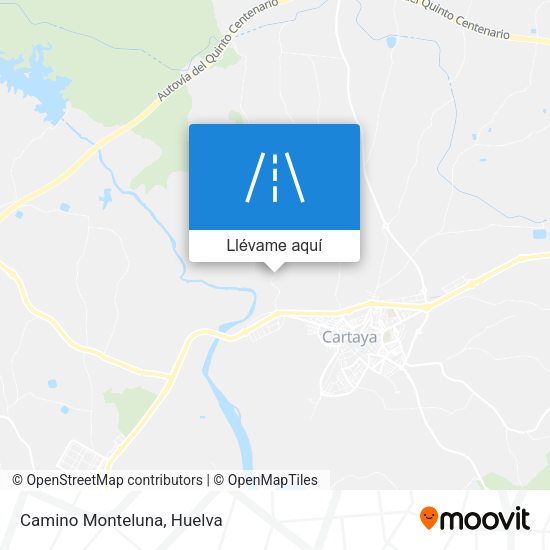 Mapa Camino Monteluna